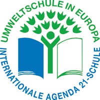 Logo: Umweltschule in Europa; Internationale Agenda 21-Schule.